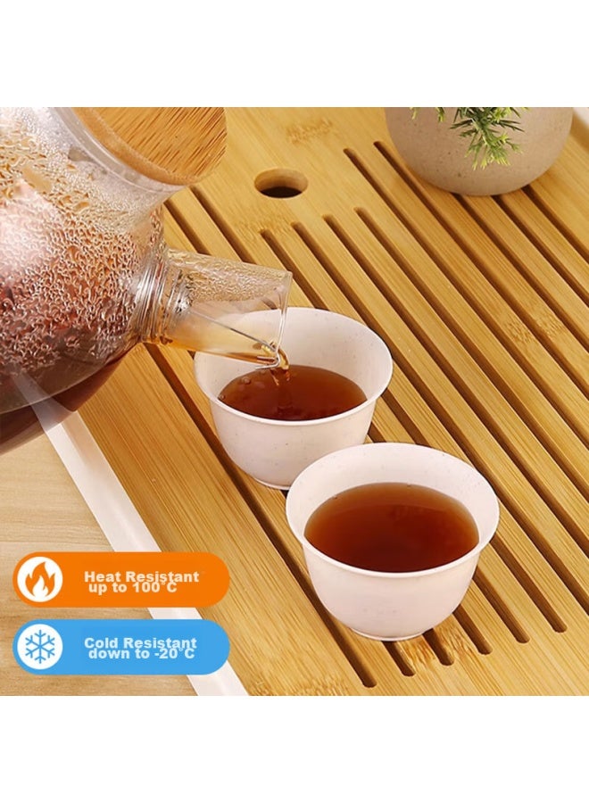 Star Square Star Workshop Disposable Rice Husk Cup Kung Fu Tea Cup 60Ml High-End Heat-Resistant Tea Tasting Cup 200 Pack - Image 5