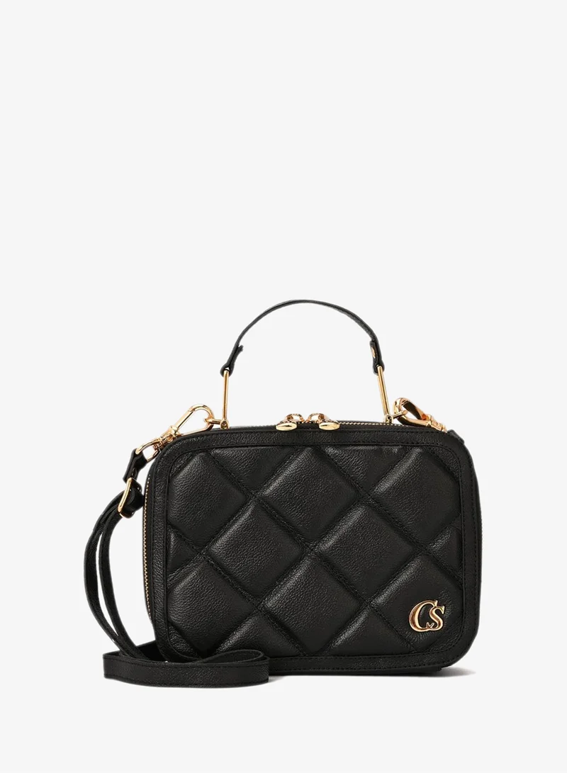 Carmen Steffens  Quilted Bag Classic Black for Women | Best Price UAE