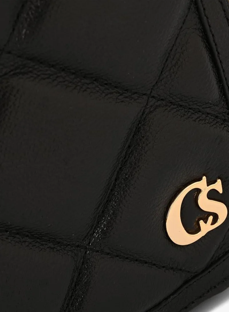 Carmen Steffens  Quilted Bag Classic Black for Women | Best Price UAE