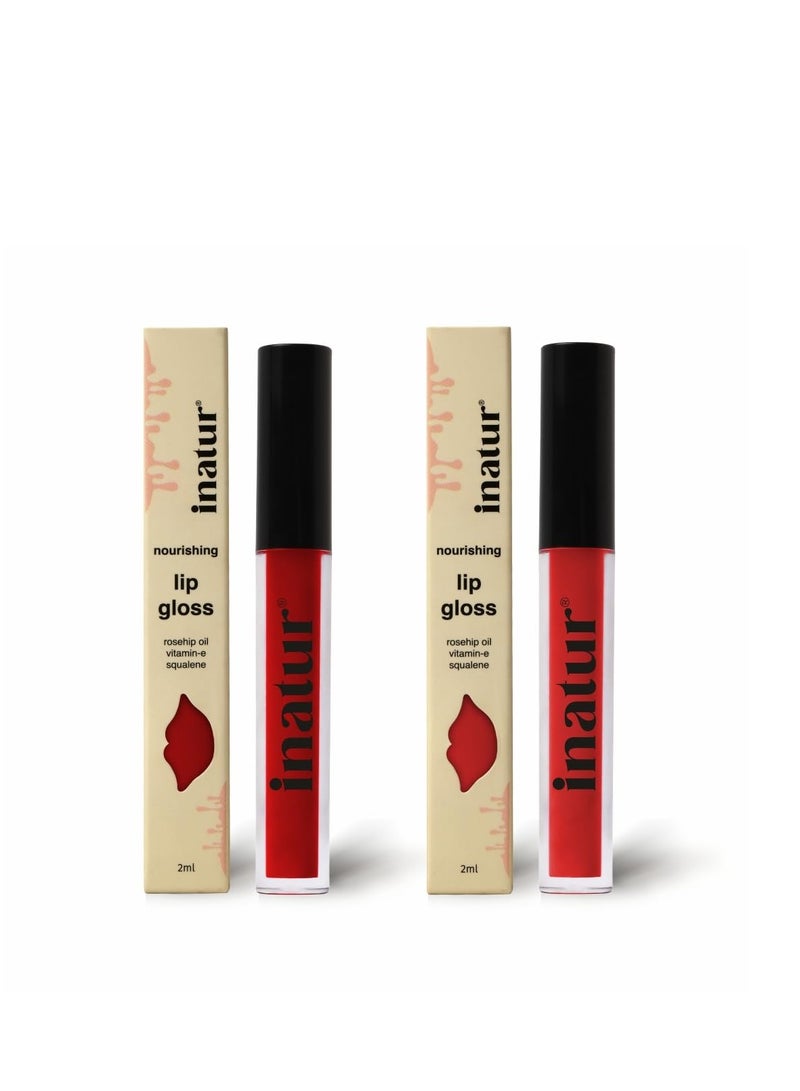 INATUR Lip Gloss  Hottie and Monroe - Image 1