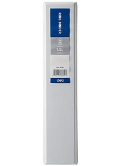 ديلي مجلد حلقات E5613N مقاس A4 باللون الأبيض والأزرق  - Image 3