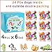 Limpskys Dog pop Tubes fidgets Easter Egg Stuffers Sensory Toys for Kids 57 fidgets for Toddler Easter Basket  Easter Egg fillers24 Pcs Dog - Image 4