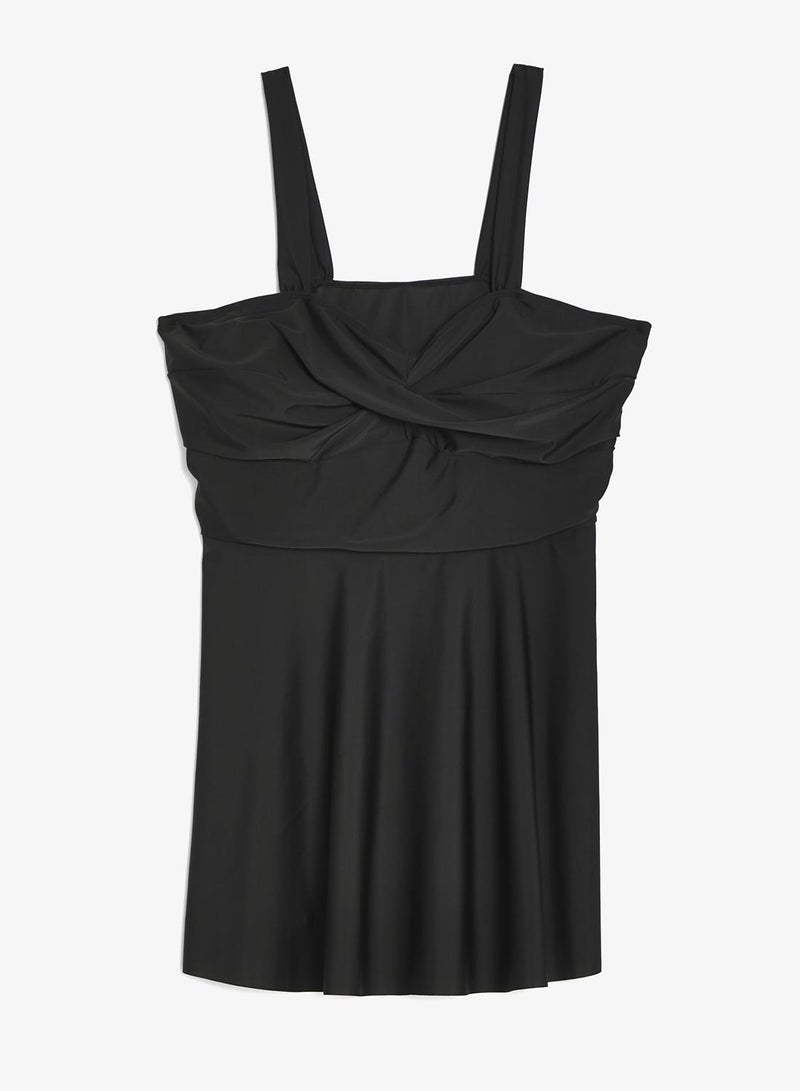 Ella Plus Ruched Swimsuit With Skirt - Image 4