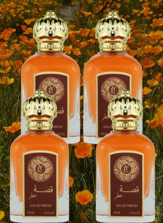 LY 4 Pieces Gissah Classic Parfum 100ML - Image 1