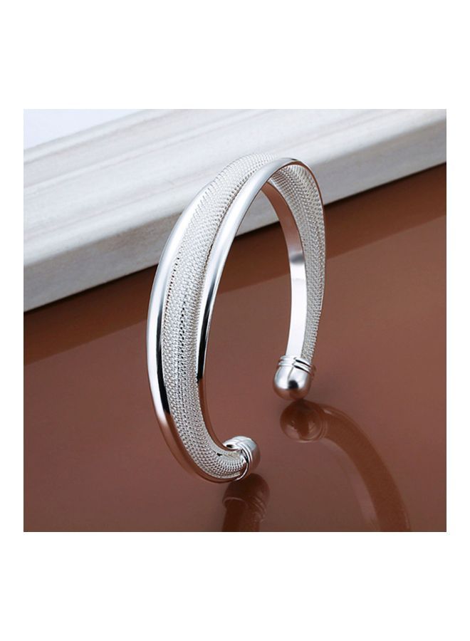 NIBEMINENT 925 Sterling Silver Cuff Bracelet  - Image 5