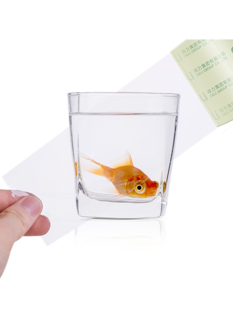 Deli 30205 Packing Tape 48mm100y50um - 6 rolls - Transparent - ideal for packaging, warehouse, office, and household use - Image 5