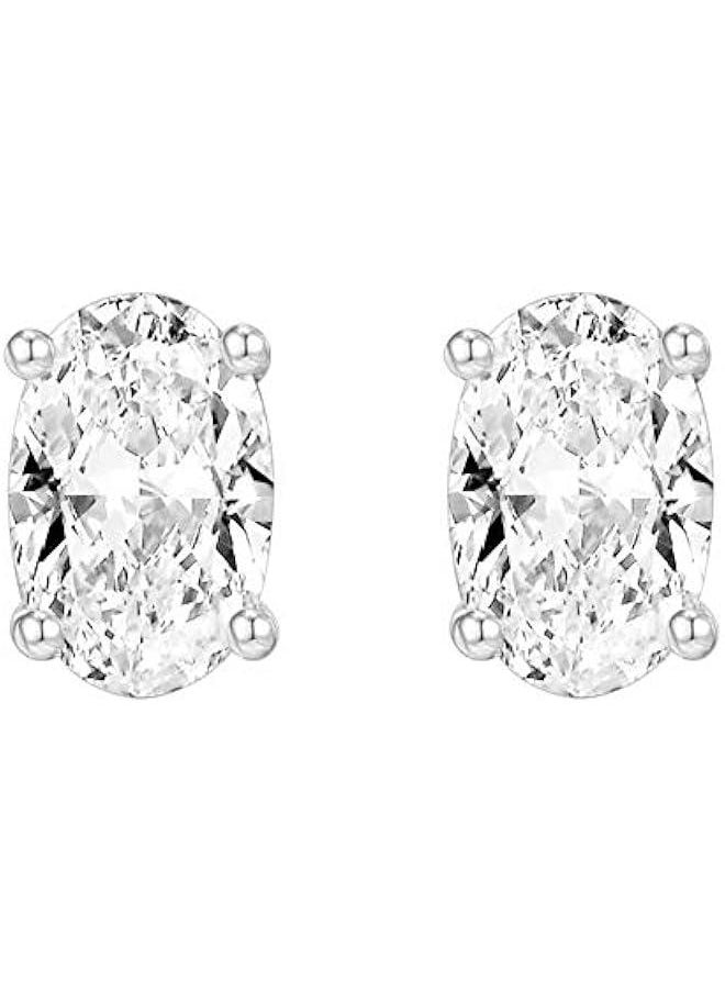 PAVOI - 14K Gold Plated Sterling Silver Cubic Zirconia Stud Earrings for Women | Simulated Diamond CZ Earrings - Image 1