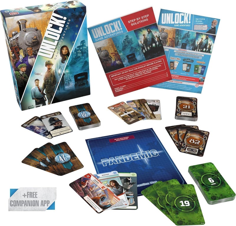 Asmodee Unlock Game Adventures Card Game  Escape RoomInspired Cooperative Adventure Fun Family Game for Kids and Adults Ages 10 16 Players 1 Hour Playtime Made by Space Cowboys - Image 3
