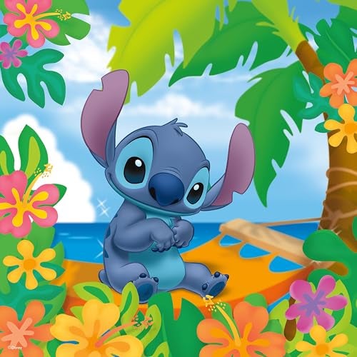 Ceaco Disney Friends Flower Power Stitch 200 Piece Jigsaw Puzzle - Image 5