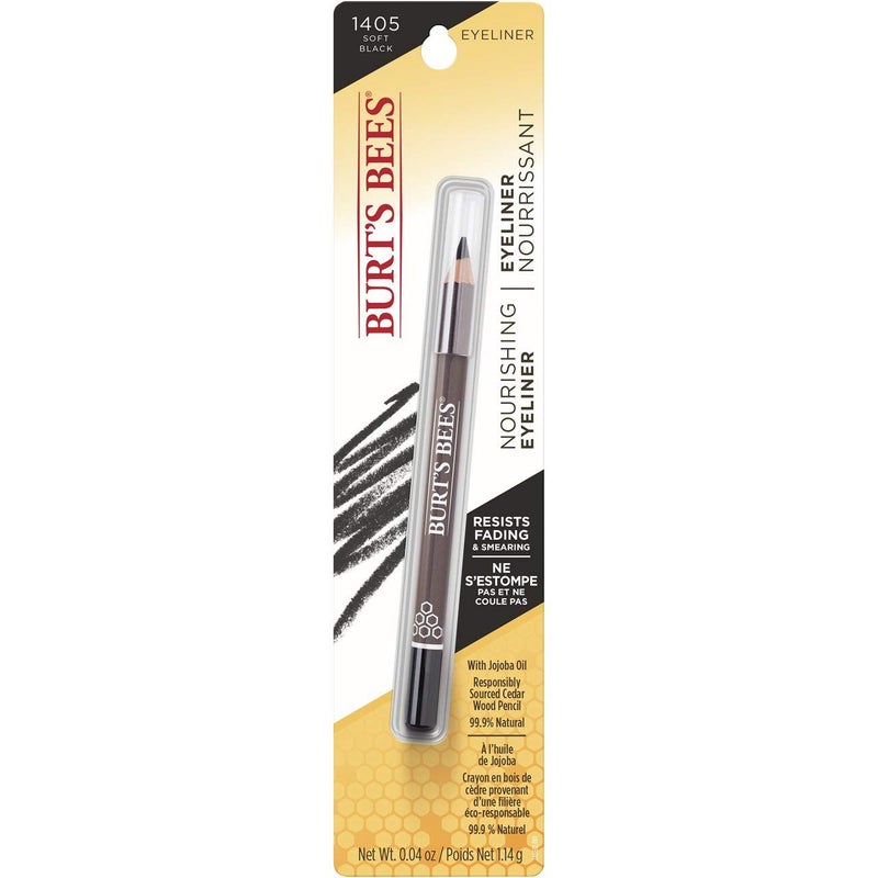 Burt's Bees Nourishing Eyeliner, Soft Black - 0.04 Ounce - Image 3