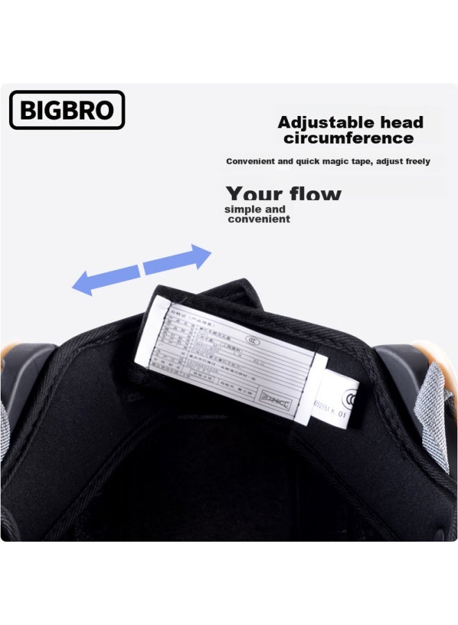 Bigbro X339 Pink New National Standard 3c Electric Motorcycle Helmet, Uni Safety Helmet, Lightweight Summer Style, Sun Protection, Electric Scooter Half Helmet - Image 5