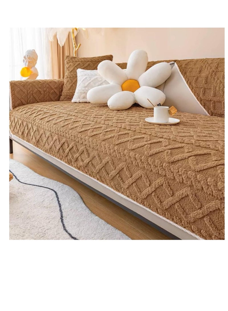 BAIG Thickened Plush Sofa Throw Blanket Dust Anti-cat Scratch Universal Sofa Blankets Sofas Towel for Living Room Bedroom Bed Sofa - Image 1