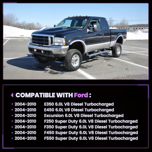 Pnkauto New Upgrade 60 IPR Valve Injector Pressure Regulator and ICP Control Sensor Kit Compatible with 20052007 F250 F350 F450 F550 Super Duty 20052010 E350 E450 Replace 5C3Z9C968CA 4C3Z9F838A - Image 3