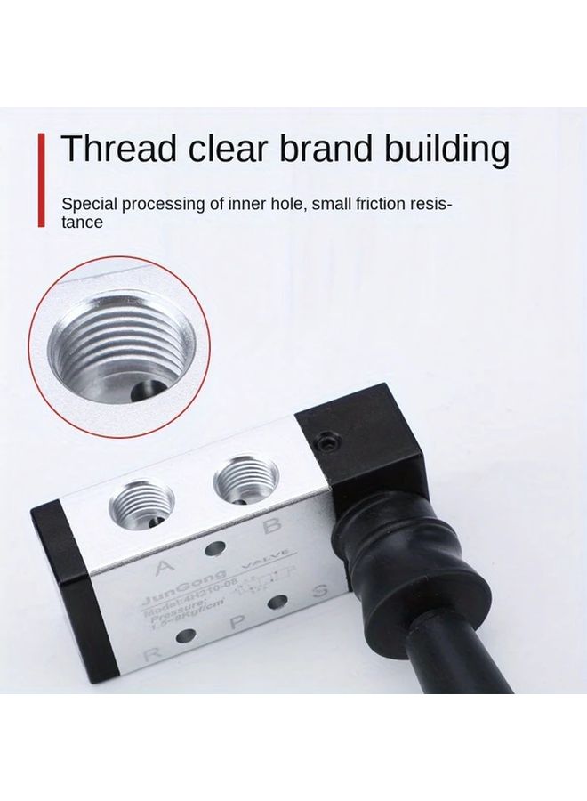 Aluminum Electromagnetic Directional Valve Air Hydraulic Coil Valve Quick Assembly - Image 1