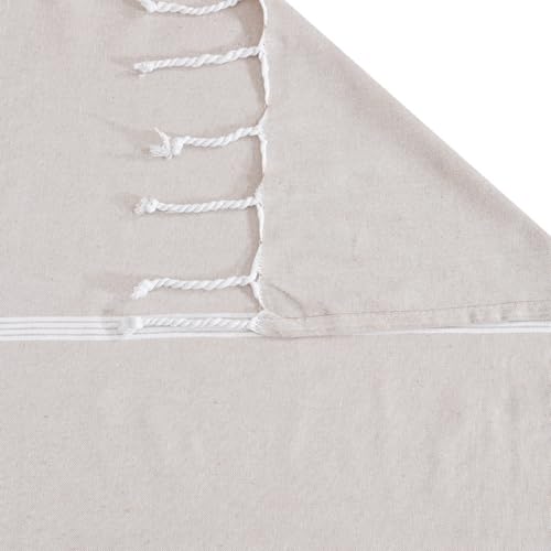 Värde Handmade Double Bedsheet 210 TC | Without Pillow Cover | Handloom Cotton Bedsheets for Double Bed | Double Bedsheet for Summer (Size 90X100 Inches, 7.5 x 8.3 Feet (Cotton Seed, King Size) - Image 5