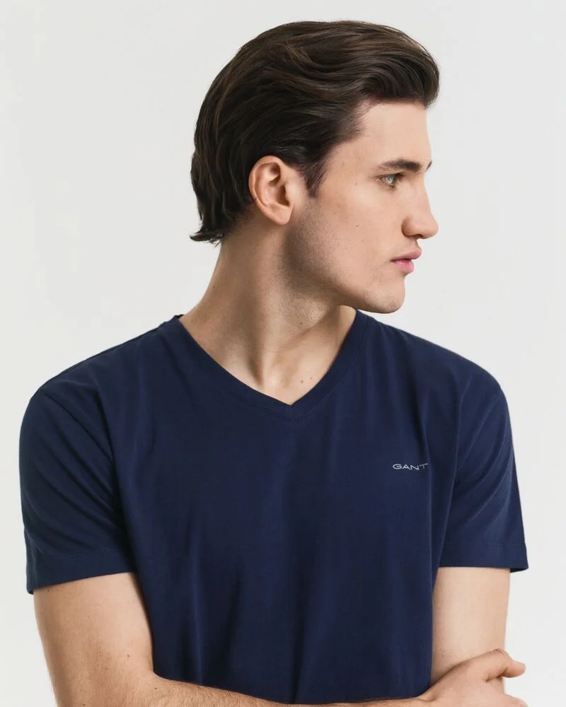 GANT  V-Neck T-Shirt 2-Pack for Men | Best Price UAE
