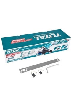 TOTAL Total Angle Grinder 2200W, 230mm Disc, 6600rpm, M14 Spindle, with Auxiliary Handle & Extra Carbon Brushes – Heavy Duty Cutting, Grinding & Polishing Tool - TG12223026, 220-240V  - Image 3