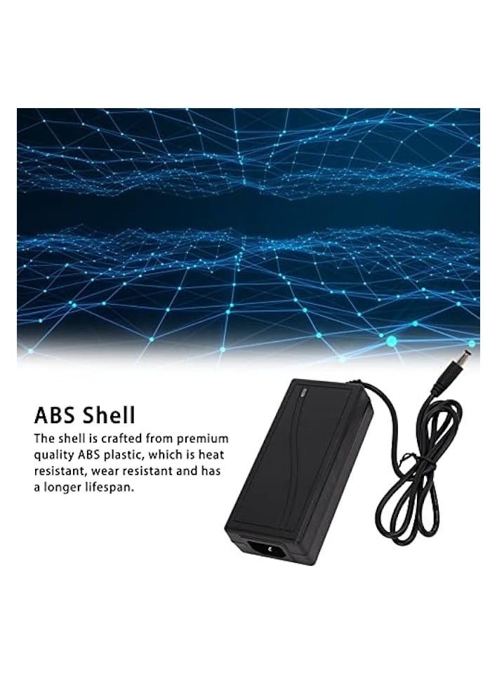 erorex Power Adapter, DC 5V 10A 100 to 240V Power Supply Adapter Over Current AC DC Power Adapter Wear Resistant Shell 5V 10A Adapter for Interchanger LED Display Screen  - Image 2