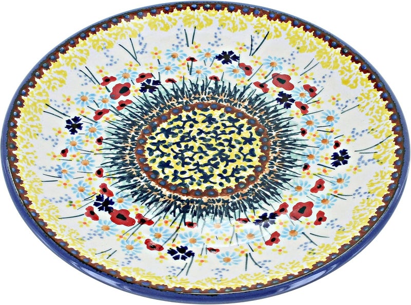 Blue Rose Pottery طبق حلوى حديقة البراري من الفخار الأزرق الوردي - Image 1