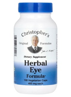 Christopher's Original Formulas Herbal Eye Formula 920 mg 100 Vegetarian Caps (460 mg per Capsule) 