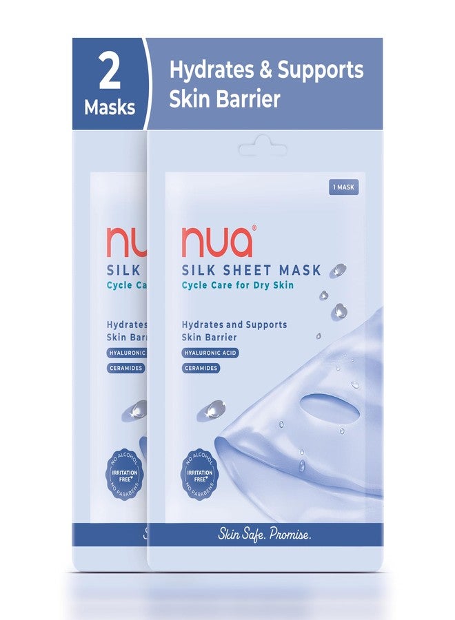 نوا قناع الوجه المرطب من نوا - عبوة من قطعتين | مع سيراميدات وحمض الهيالورونيك | يلطف البشرة ويهدئها ويصلح حاجزها | لا يسبب تهيجًا | عناية دورية للبشرة الجافة - Image 1