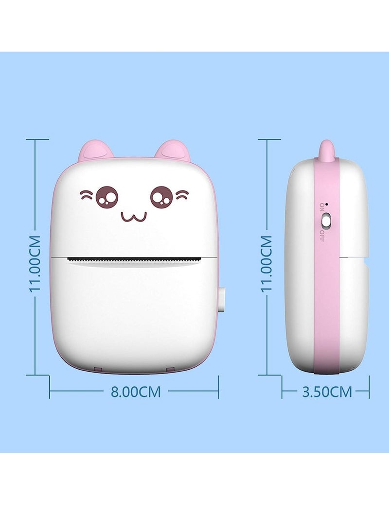 Portable Label Maker Mini Pocket Printer for Wrong Question Photo Thermal Printing Student Portable Printer - Image 2