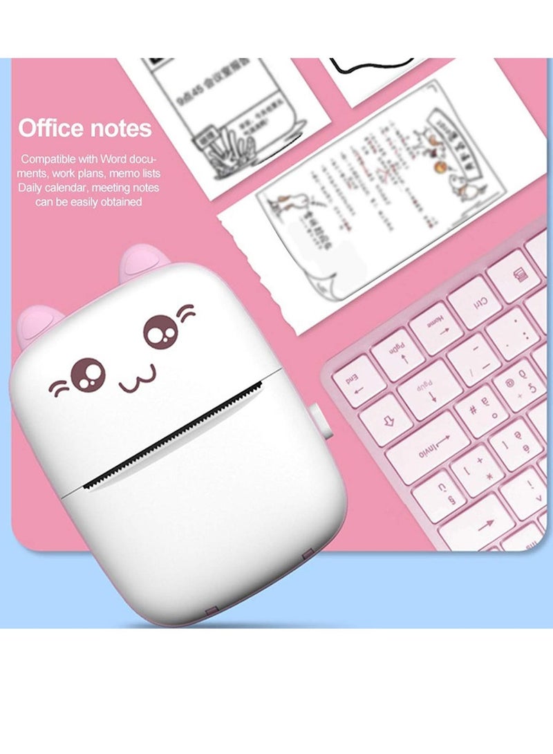 Portable Label Maker Mini Pocket Printer for Wrong Question Photo Thermal Printing Student Portable Printer - Image 3