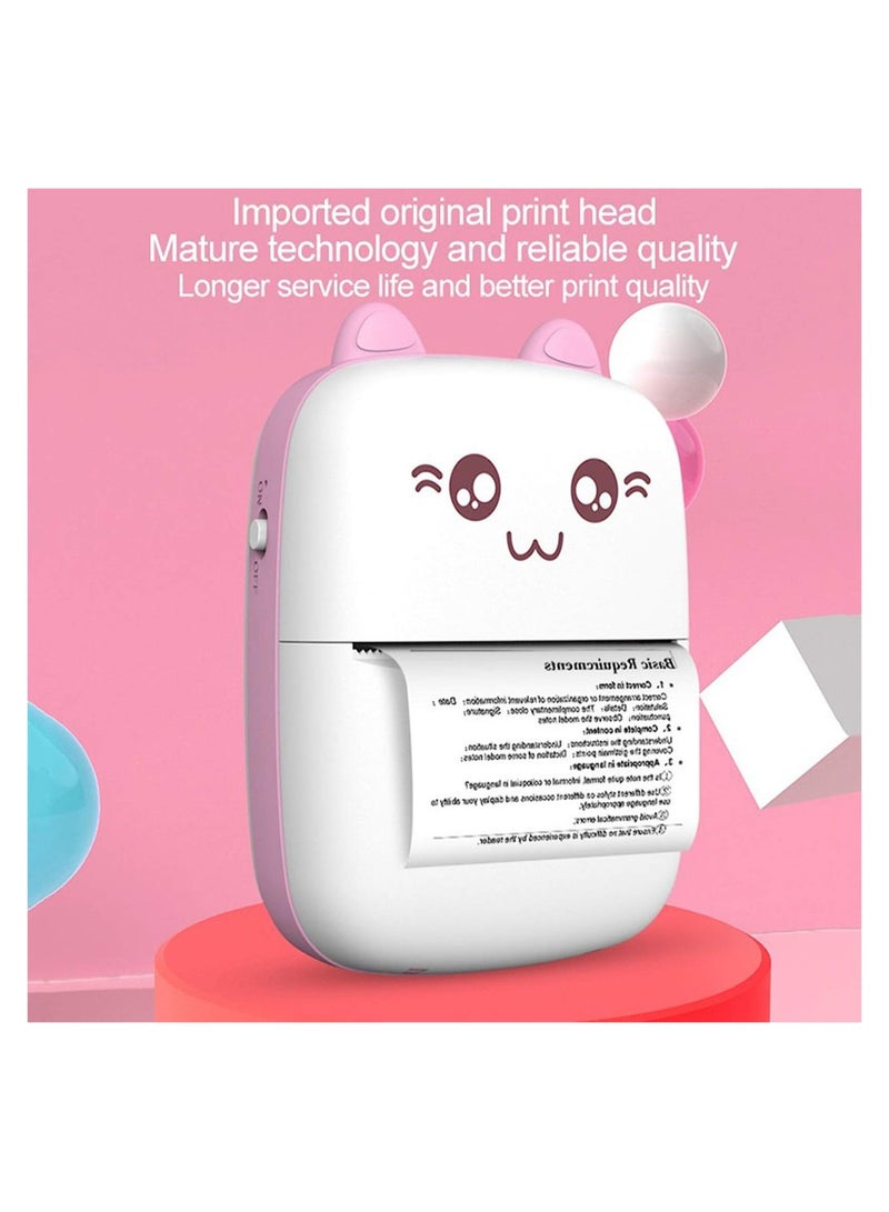 Portable Label Maker Mini Pocket Printer for Wrong Question Photo Thermal Printing Student Portable Printer - Image 5