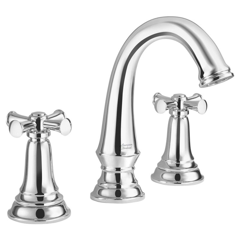 American Standard 7052827.002, Delancey 8-Inch Widespread 2-Handle Bathroom Faucet 1.2 GPM With Cross Handles, Chrome - Image 5