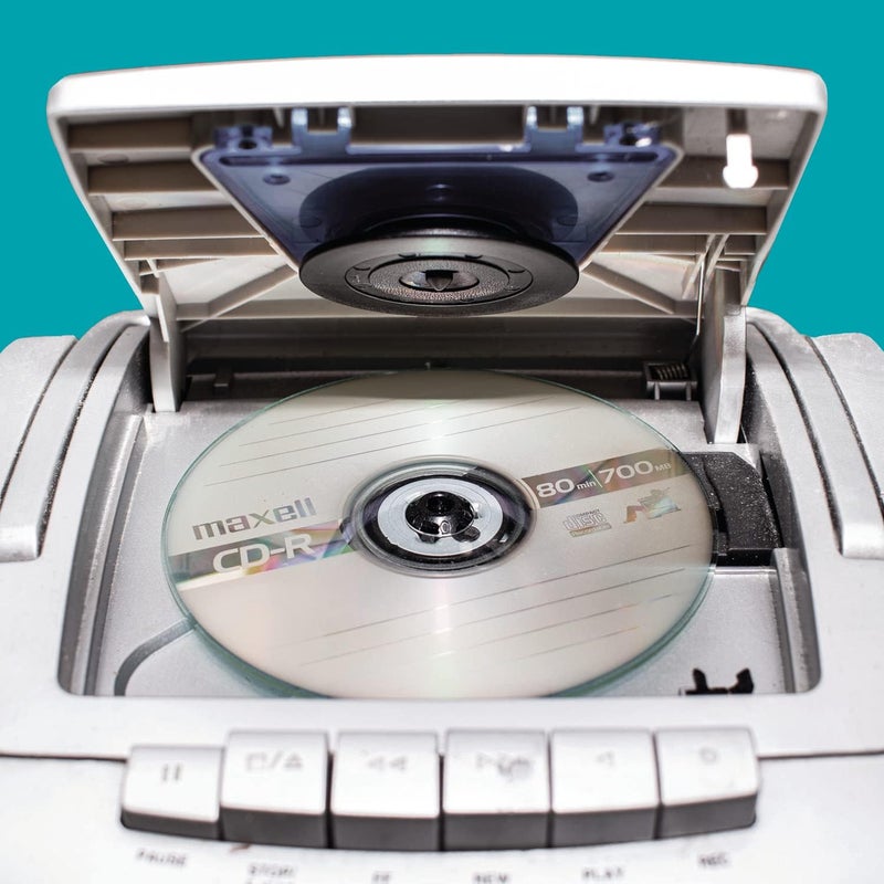 Maxell â€“ 648220, Premium Quality Noise free Surface Playback Recordable CDs 700Mb Storage â€“ 2x to 48x, Write Speed with 80 minutes - Blank CDs, CD Storage & Reusable Spindle Case Holder - 5 Pack - Image 5