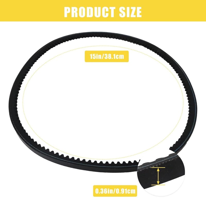 Victory Rear Tine Tiller Replacement Drive Belt Premium Reverse Belt 24995 29702 - Image 3