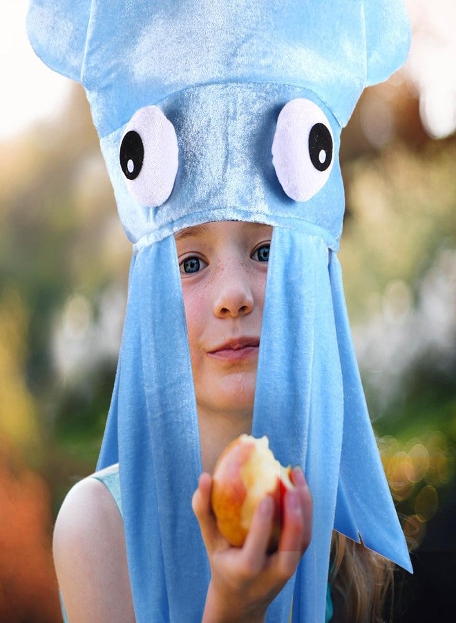 Garneck Octopus Hat for Kids and Adults - Funny Plush Squid Hat Costume Accessory - Soft Composite Fleece Animal Cap Crazy and Creative Cap for Easter Halloween Masquerade Cosplay Prop - Image 4