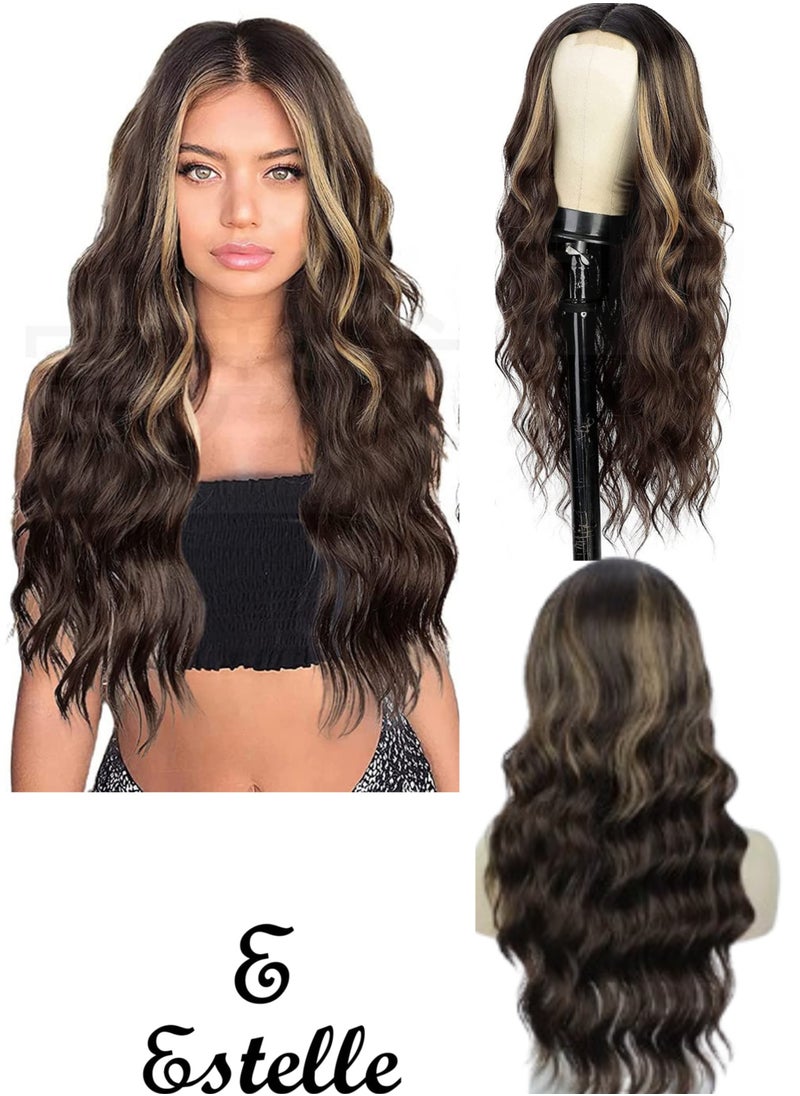 Estelle Small Lace Front Wig For Women Long Short Curly and Straight lady wig girl wig daily wig party wig BODYWAVE NYL2396  - Image 1