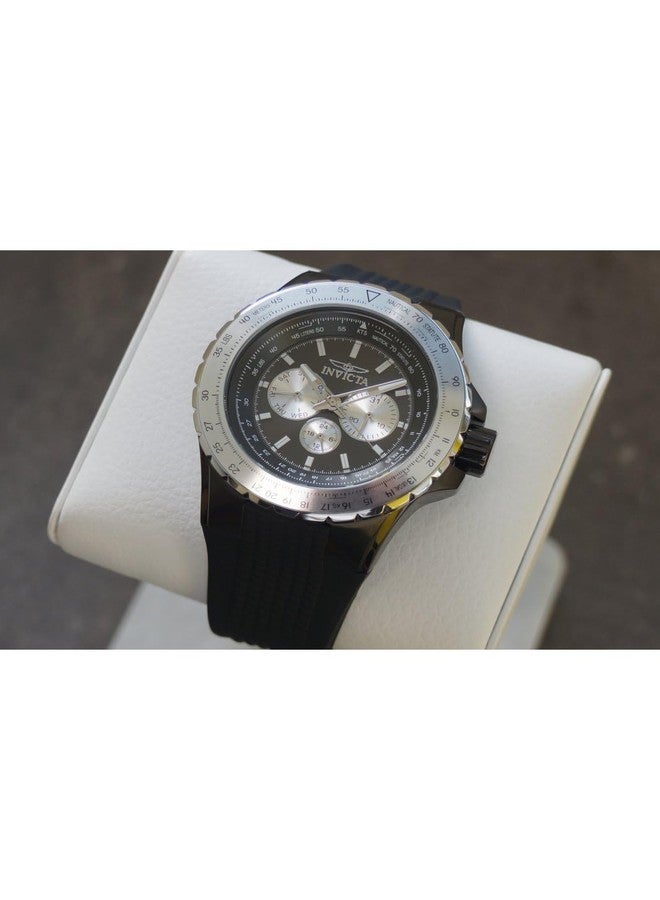 Invicta Men's Aviator 33033 Quartz Watch, Black, Quartz Movement - Image 2