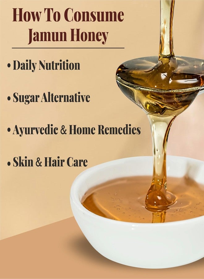 Superbee Gift Pack | Jamun Honey 500 gm & Multiflora Honey 500 gm | Premium Natural Honey in Eco-Friendly Jute Bag - Image 5
