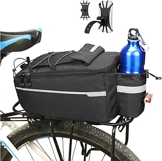 ZIMFANQI ZIMFANQI Bicycle Rack Rear Carrier Bag 10L Bike Trunk Bag Water Resistant Bike Rear Seat Cargo Bag Cycling Luggage Bag  - Image 1