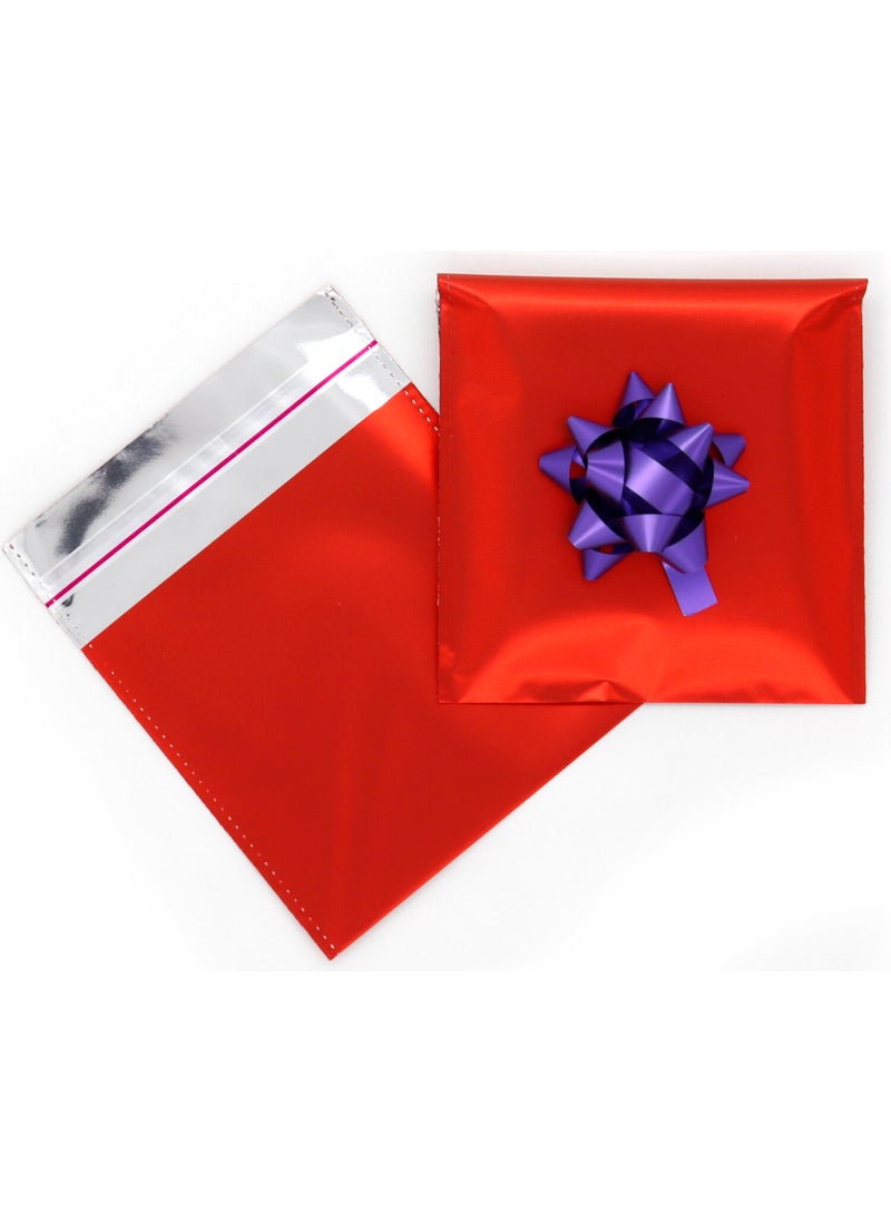 Repro Design 11X12 Luxury Red Metalized Gift Package 50 Pieces  - Image 1