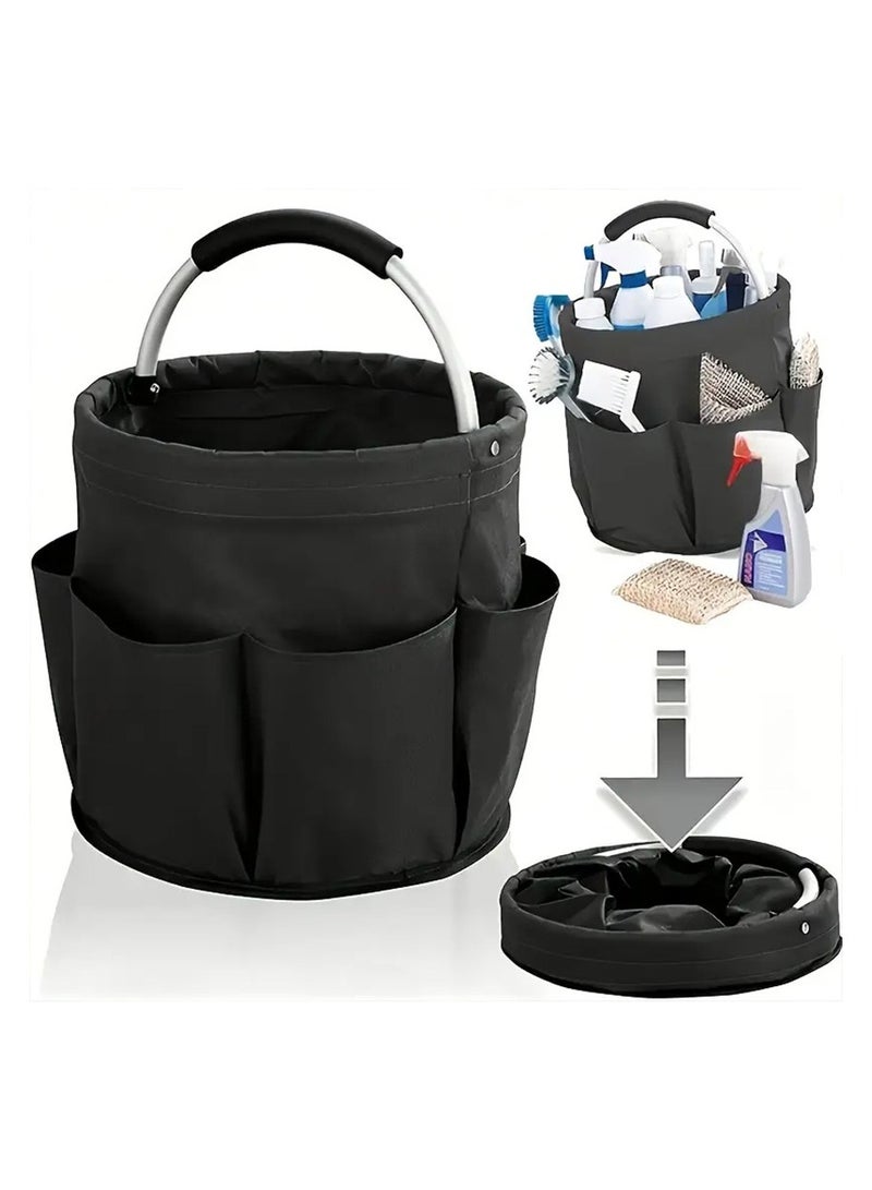general Outdoor picnic basket portable storage basket tool storage basket beach bag toiletry bag travel bath swimming storage bucket - Image 1