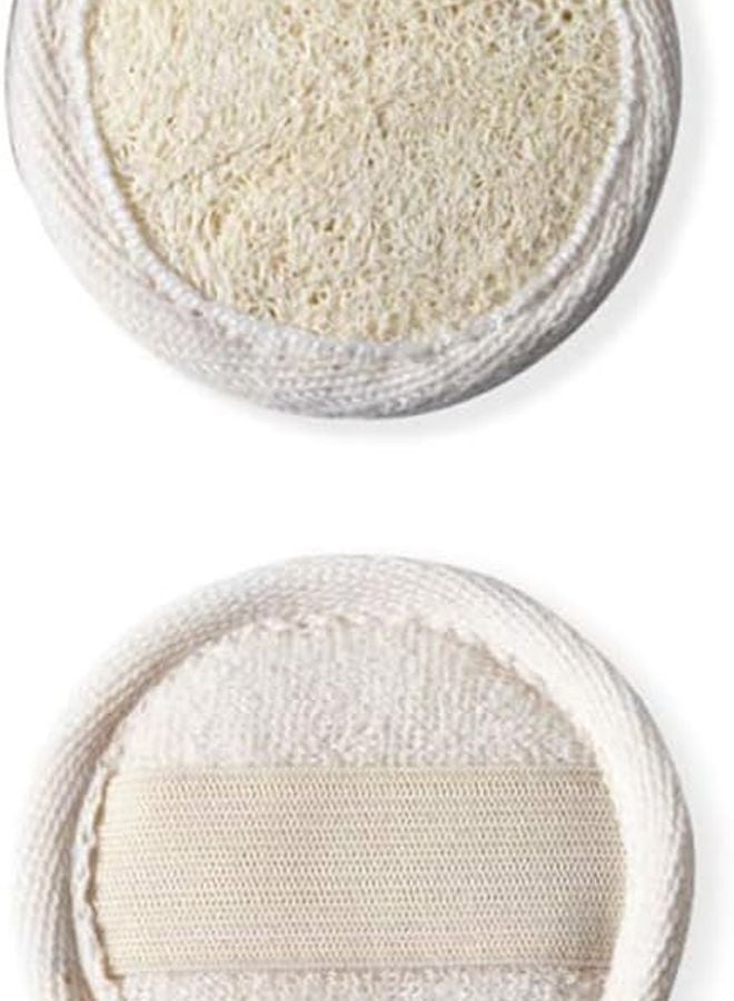 مناديل مكياج الوجه القابلة للغسل من اللوفة الطبيعية، وسادات تنظيف الوجه اللطيفة القابلة لإعادة الاستخدام - Image 2