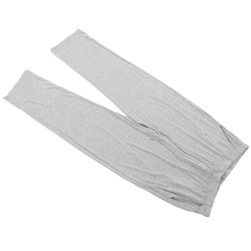 1Pc Pajama Trousers for Loose Casual Pants for Home Sleeping Trousers Size 2XL (Grey) - Image 4