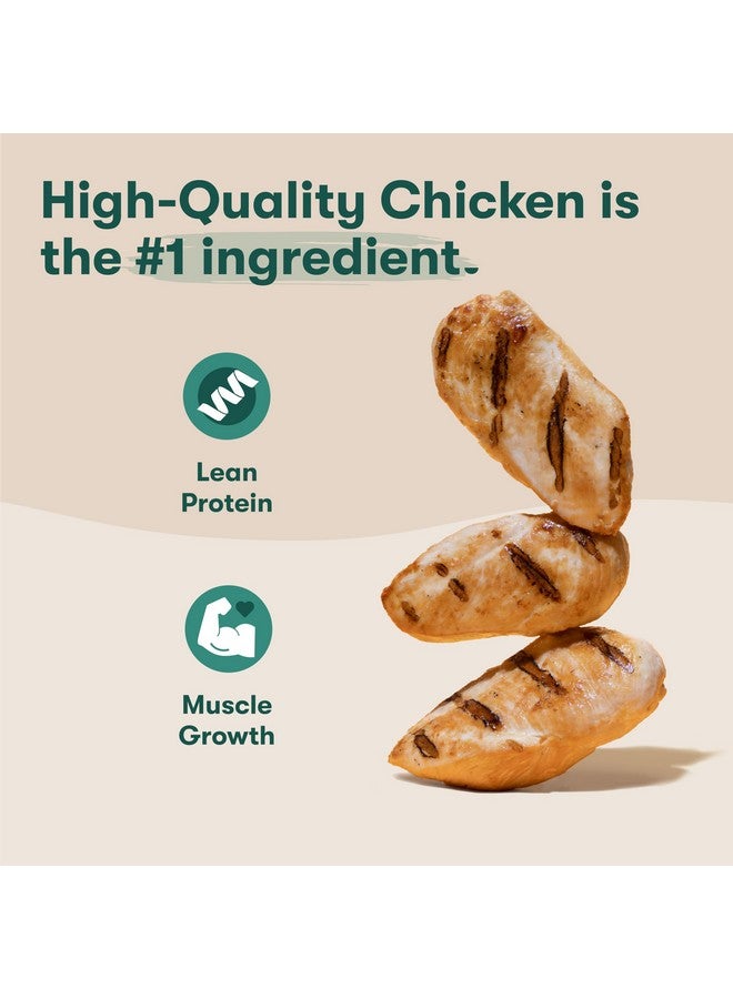 جينكس مكافآت جينكس للتدريب بنكهة الدجاج والموز للكلاب والجراء، قليلة السعرات الحرارية، طبيعية بالكامل، دجاج حقيقي مدخن ببطء، بدون مواد مالئة، 4 أونصة - Image 2