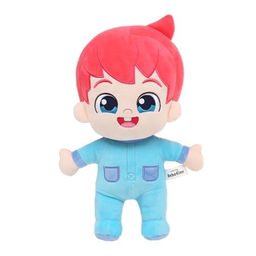 Pinkfong Bebefinn Plush Toy - 12" (30cm) Stuffed Doll | Soft Cuddly Plush for Toddlers | Bebefinn Toy | Perfect Birthday, Holiday for Boys & Girls - Image 2