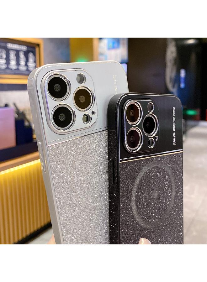 S-TOP Case For iPhone 14 Plus Magsafe Magnetic Metallic Glitter Powder Shockproof Phone Case - Image 3