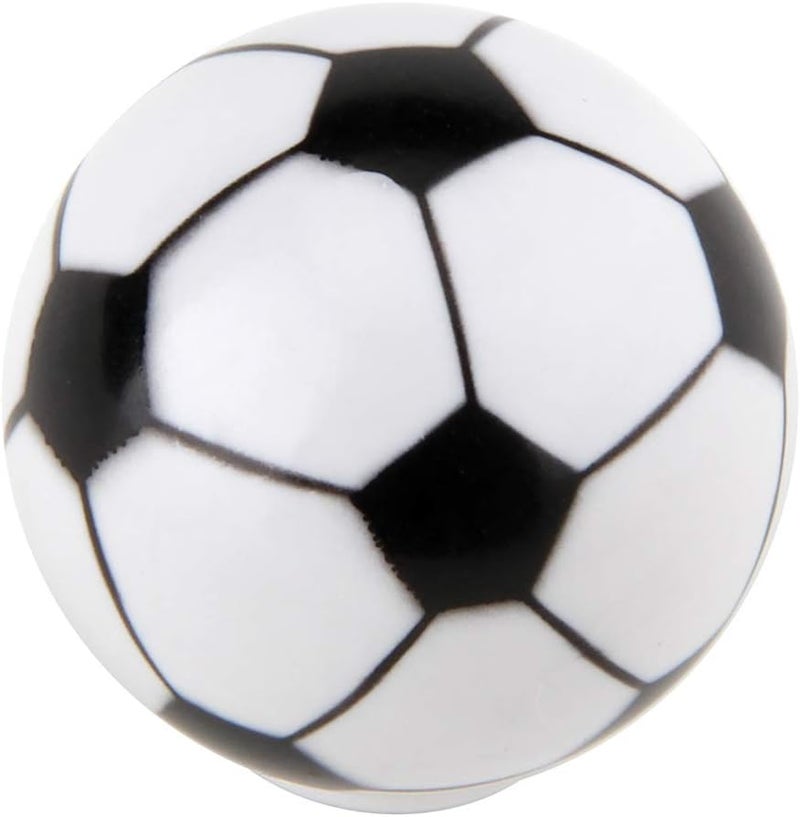 Silverline K0003-S Cabinet Hardware Dresser Drawer Knob Soccer Sports Wardrobe Handle Pulls, 25 Pack - Image 1
