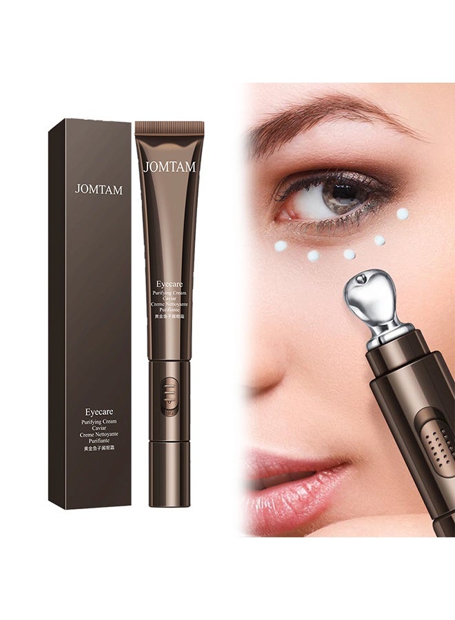 JOMTAM Eyecare Purifying Cream-Gold Caviar Electric Shock Eye Cream Hydrates And Improves Dark Circles 20ML - Image 1