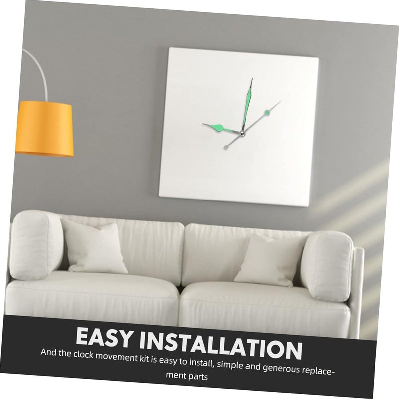 5sets Clock Movement Mechanism Kit of Replacement Parts Clock Hands for Home Decor Easy to Install and - Image 3