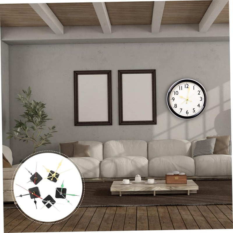 5sets Clock Movement Mechanism Kit of Replacement Parts Clock Hands for Home Decor Easy to Install and - Image 5