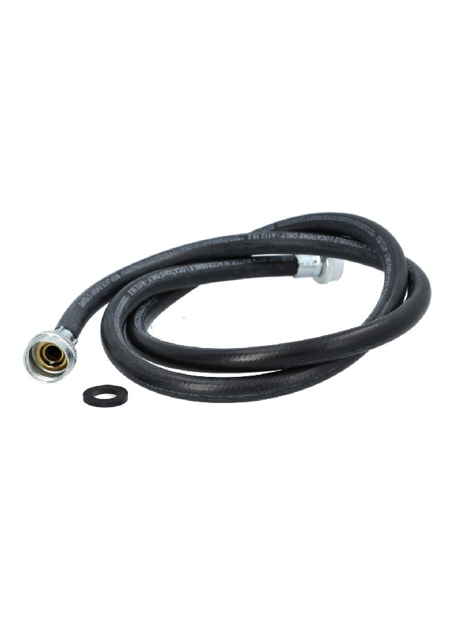 Ultra Dynamic Products Washing Machine Hose Black 3/8inch x 5ft WA6107005 - Image 2