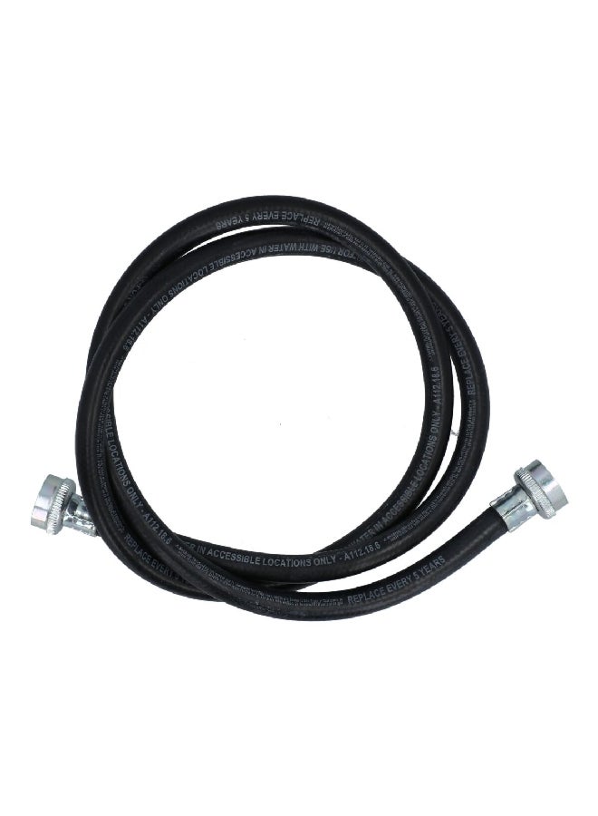Ultra Dynamic Products Washing Machine Hose Black 3/8inch x 5ft WA6107005 - Image 1