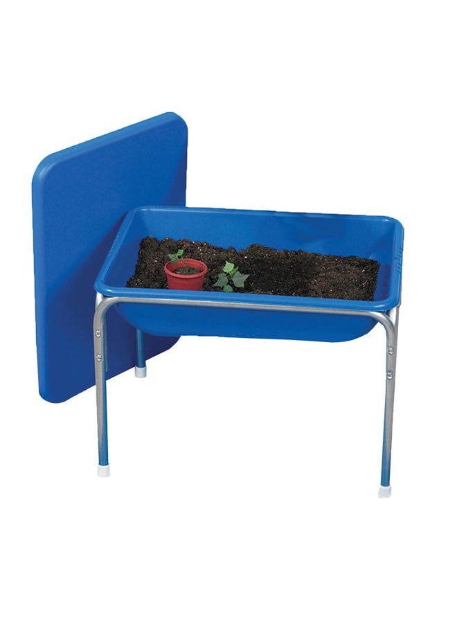 Children's Factory 18" Small Sensory Table, Sandbox with Lid, Water Table for Kids, Blue  - Image 1